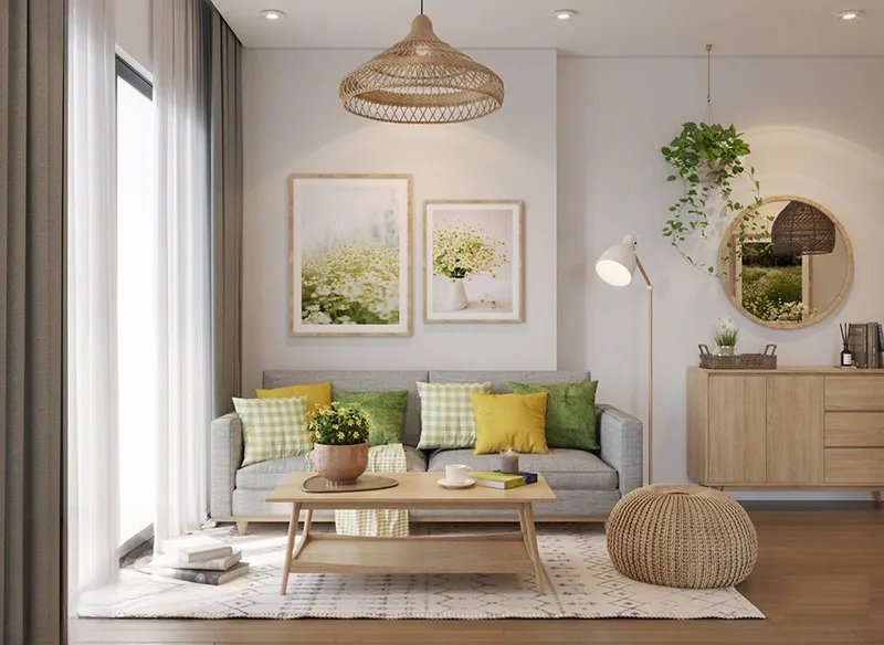 Thiết kế nội thất chung cư 3 phòng ngủ Opal Boulevard