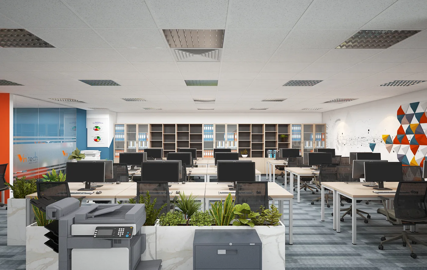 Thi Công Nội Thất Văn Phòng