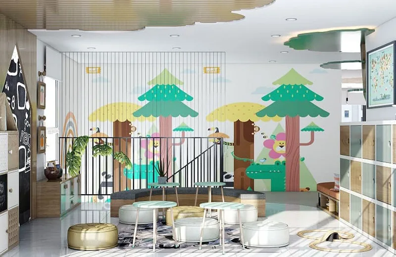 Thiết Kế Trường Mầm Non