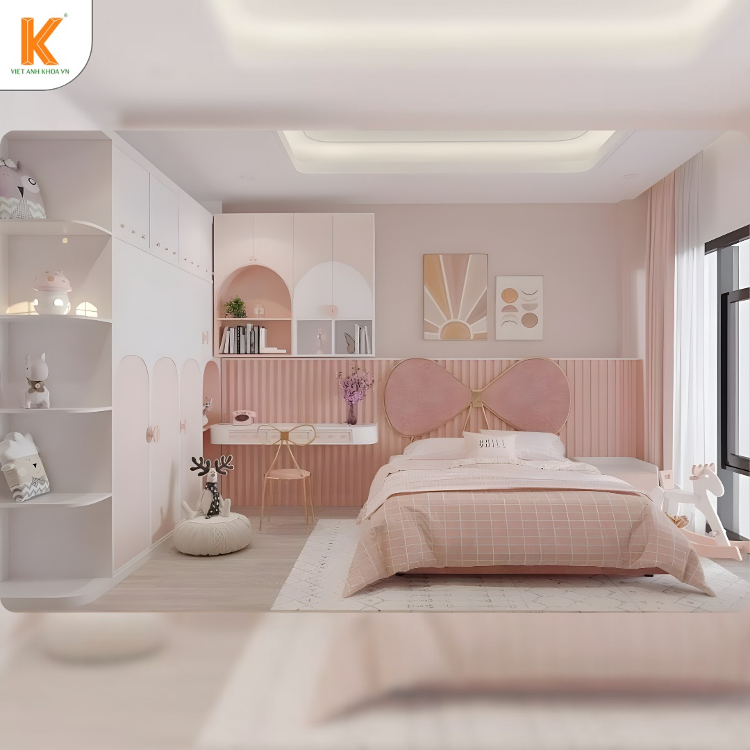 Thi công phòng ngủ trẻ em