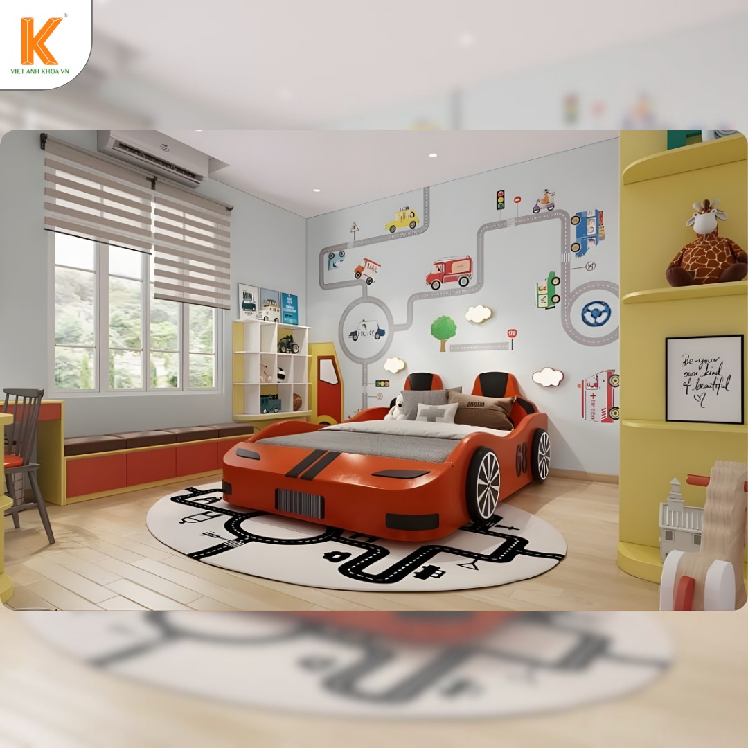 Dự án thiết kế phòng ngủ trẻ em