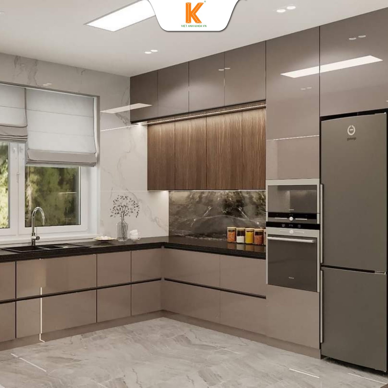 Thi Công Nội Thất Tủ Bếp Gỗ